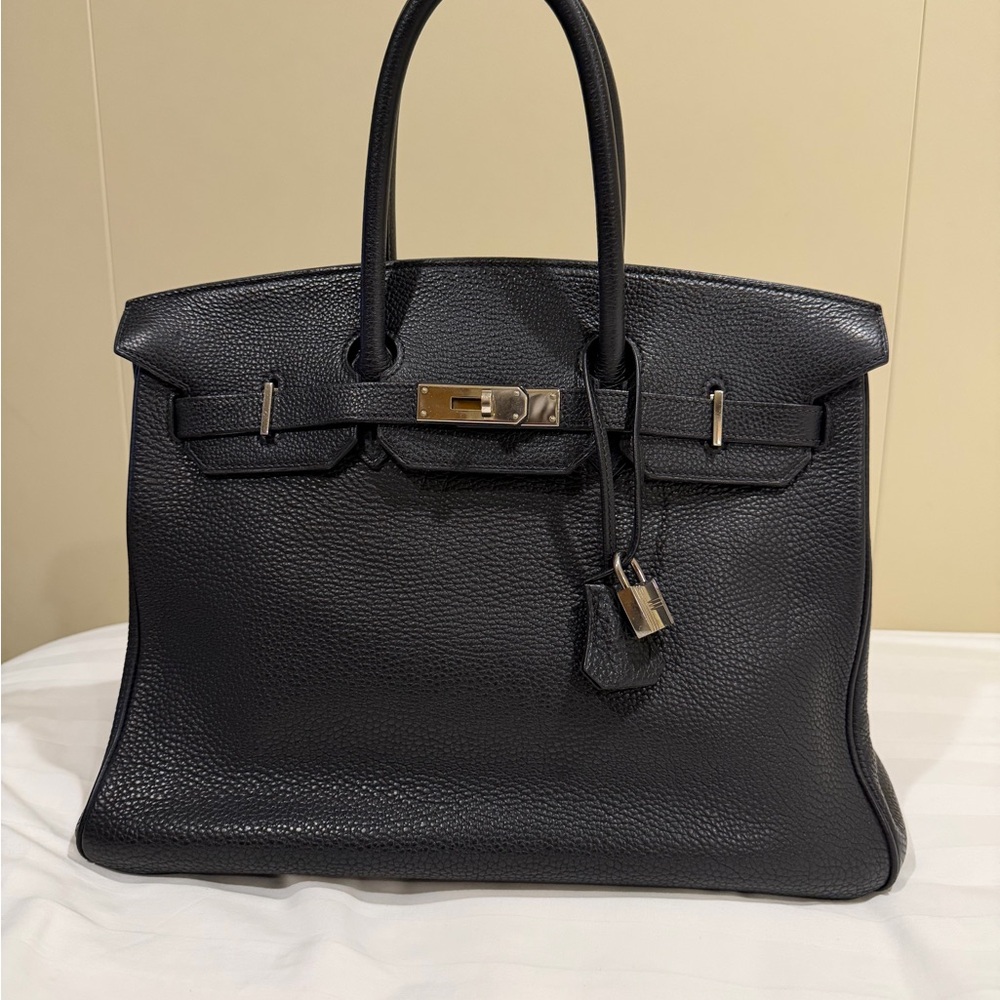 Hermes Birkin 35. 2005 I stamp in incredible condition in Togo w/palladium hw